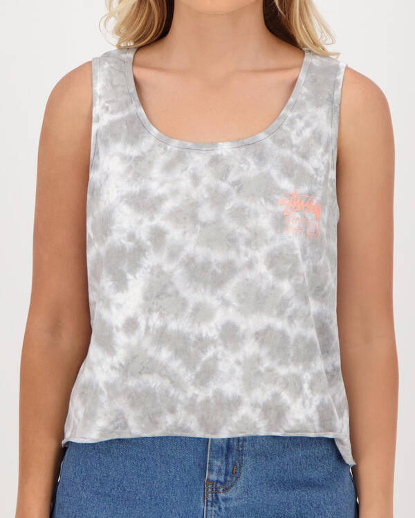 Stussy Cut Off Tank Top for Womens
