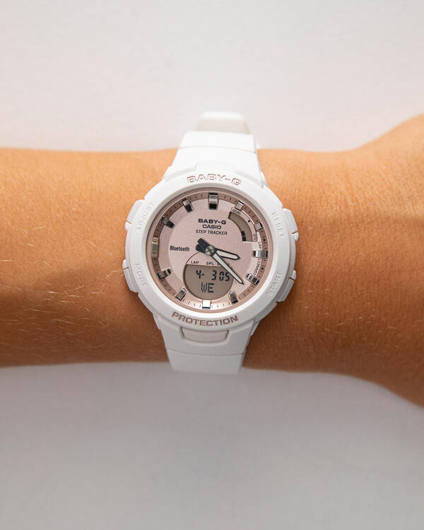 Baby-G BSAB100MF-7A Step Tracker Watch for Womens