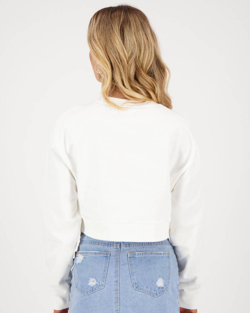 GUESS Jeans Classic Sweatshirt for Womens