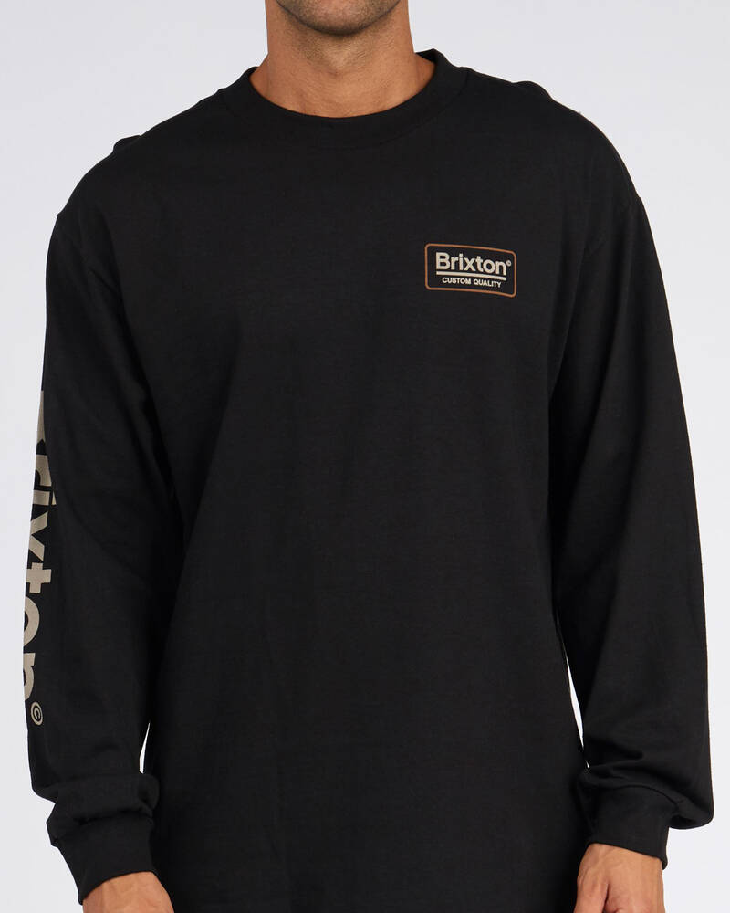 Brixton Palmer II Long Sleeve T-shirt for Mens