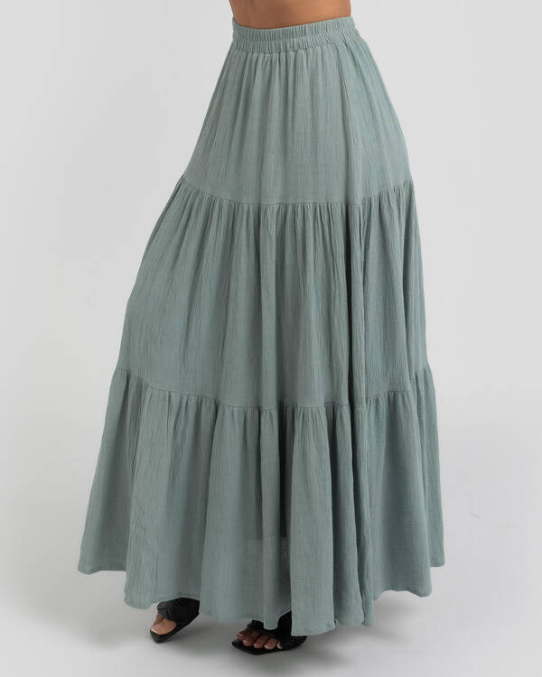 Mooloola Dusk Maxi Skirt for Womens