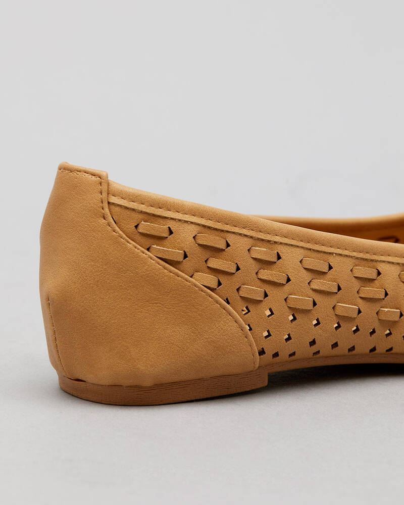 Mooloola Marissa Ballet Flat Shoes for Womens