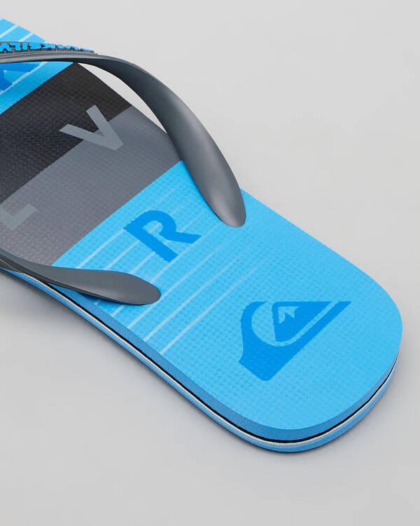 Quiksilver Molokai Aussie Block Thongs for Mens