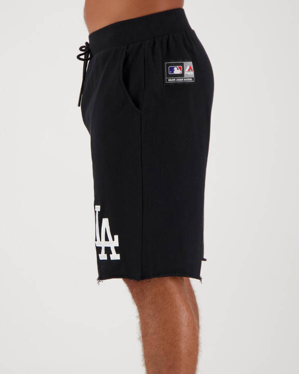 Majestic Raw Edge Fleece Shorts for Mens