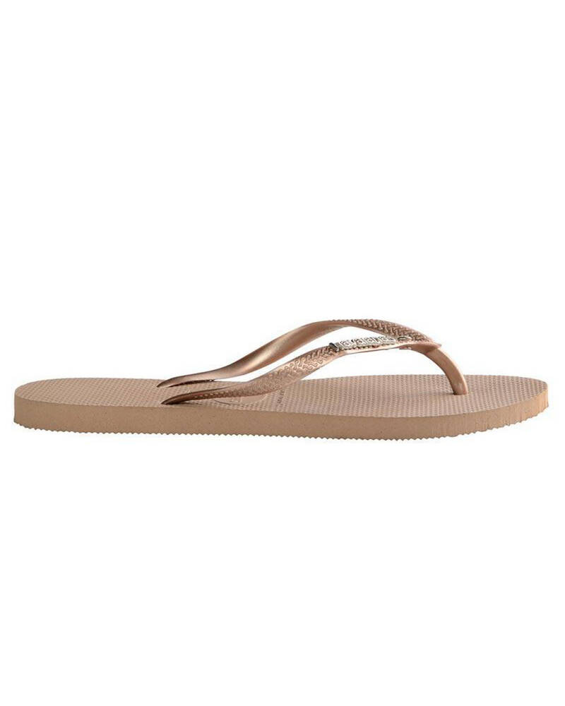 Havaianas Slim Metal Crystal Thongs for Womens