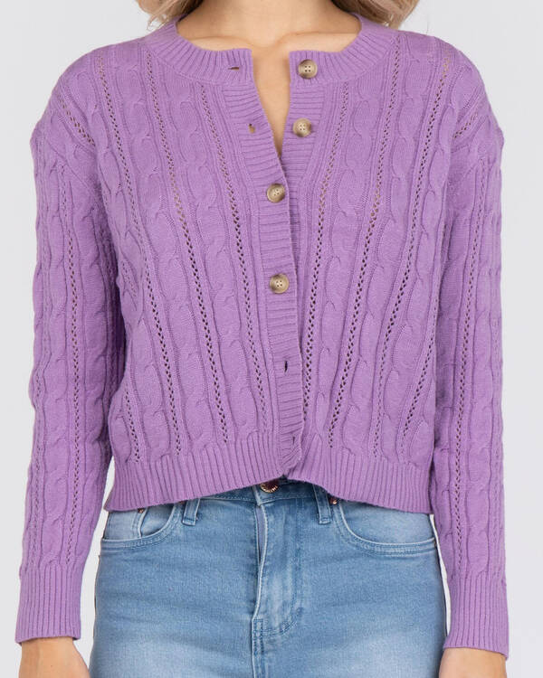 My Girl Just Friends Knit Cardigan for Womens