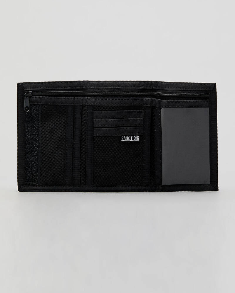 Sanction Burnout Hook and Loop Wallet for Mens