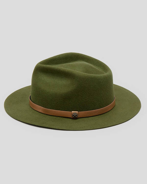 Billy Bones Club Greened Out Fedora Hat for Mens