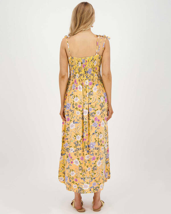 Paper Heart Rushing Back Maxi Dress for Womens