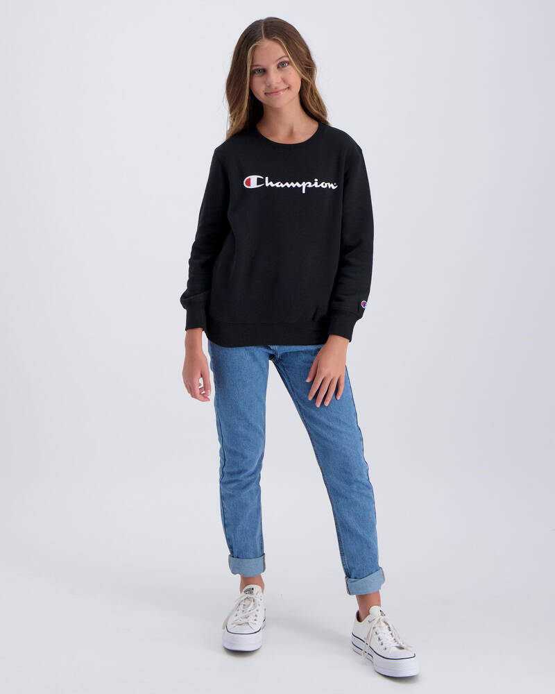 Champion Girls' Logo Sweatshirt for Womens