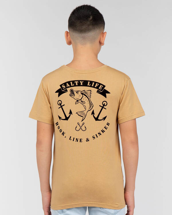 Salty Life Boys Sinker T-Shirt for Mens