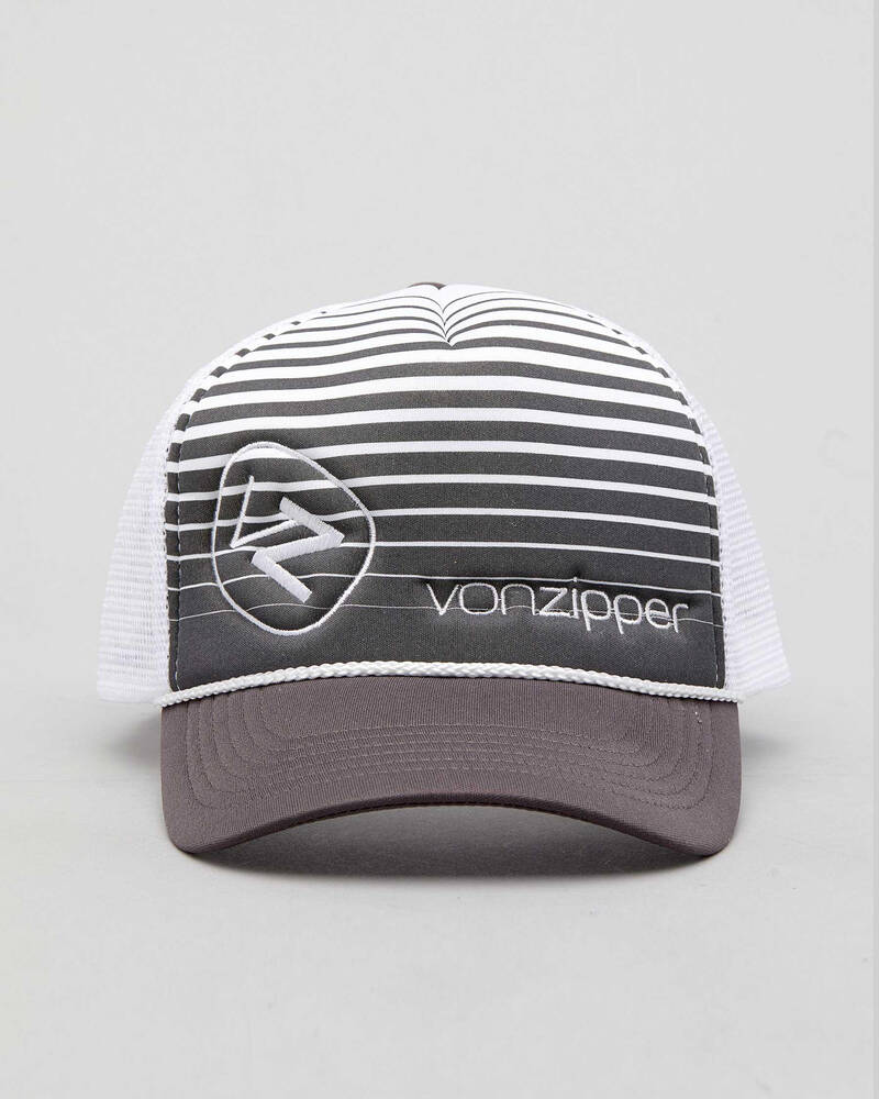 VonZipper Moby Coloured Lines Trucker Cap for Mens