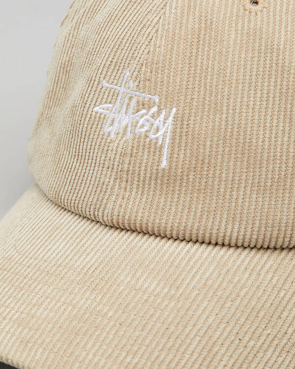 Stussy Graffiti Cord Low Pro Cap for Womens