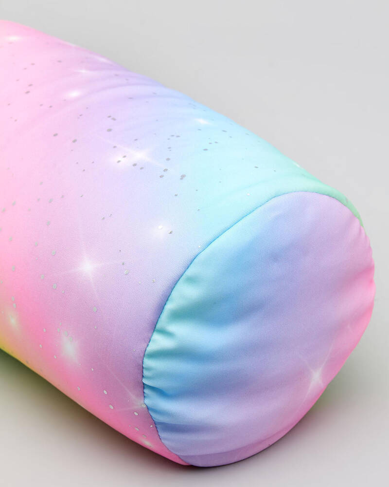 Mooloola Rainbow Dash Tube Travel Pillow for Womens