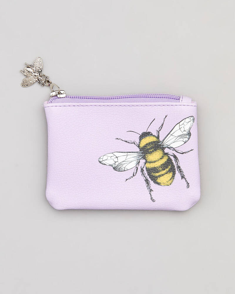 Mooloola Bees Coin Case for Womens