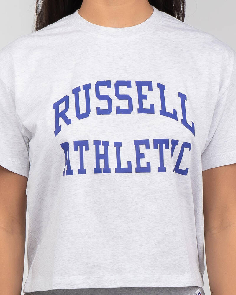 Russell Athletic Arch Logo T-Shirt for Womens