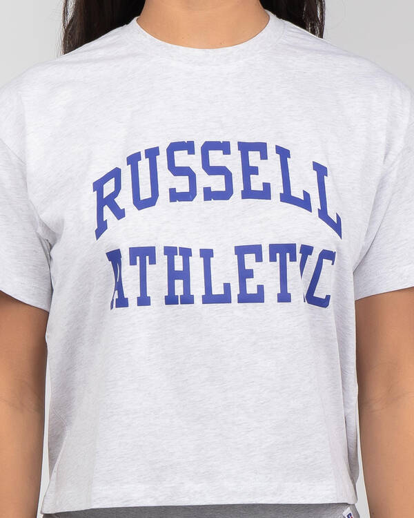 Russell Athletic Arch Logo T-Shirt for Womens