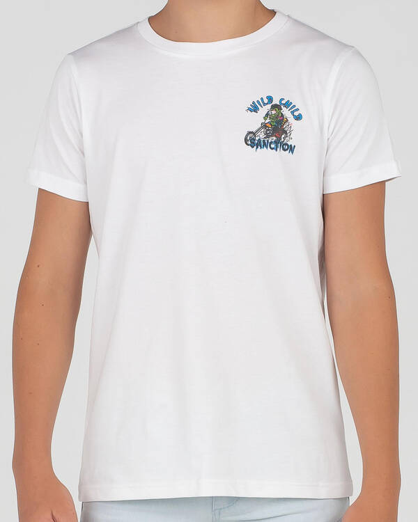Sanction Boys' Wheelie T-Shirt for Mens