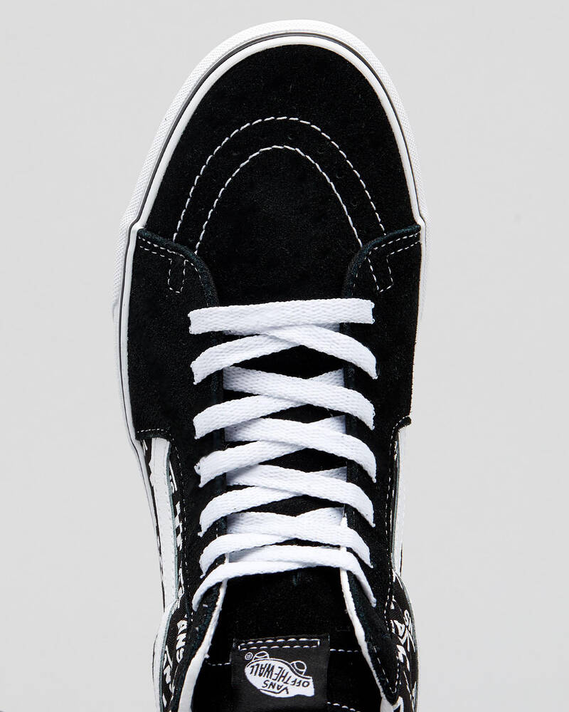 Vans Sk8 Hi Logo Repeat Shoes for Mens