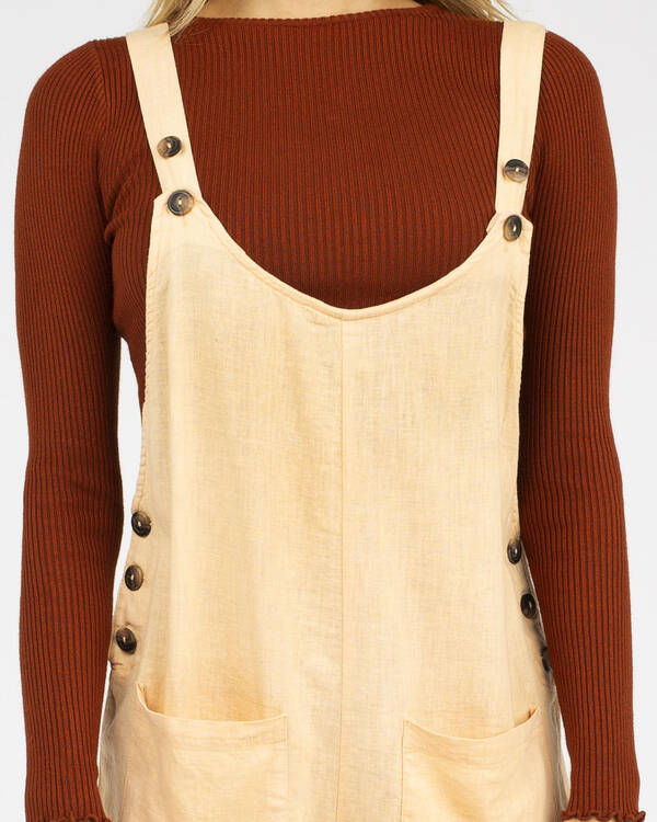 Rusty Troublemaker Playsuit for Womens