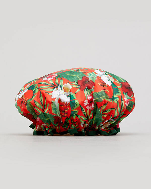 Mooloola Tropical Shower Cap for Womens