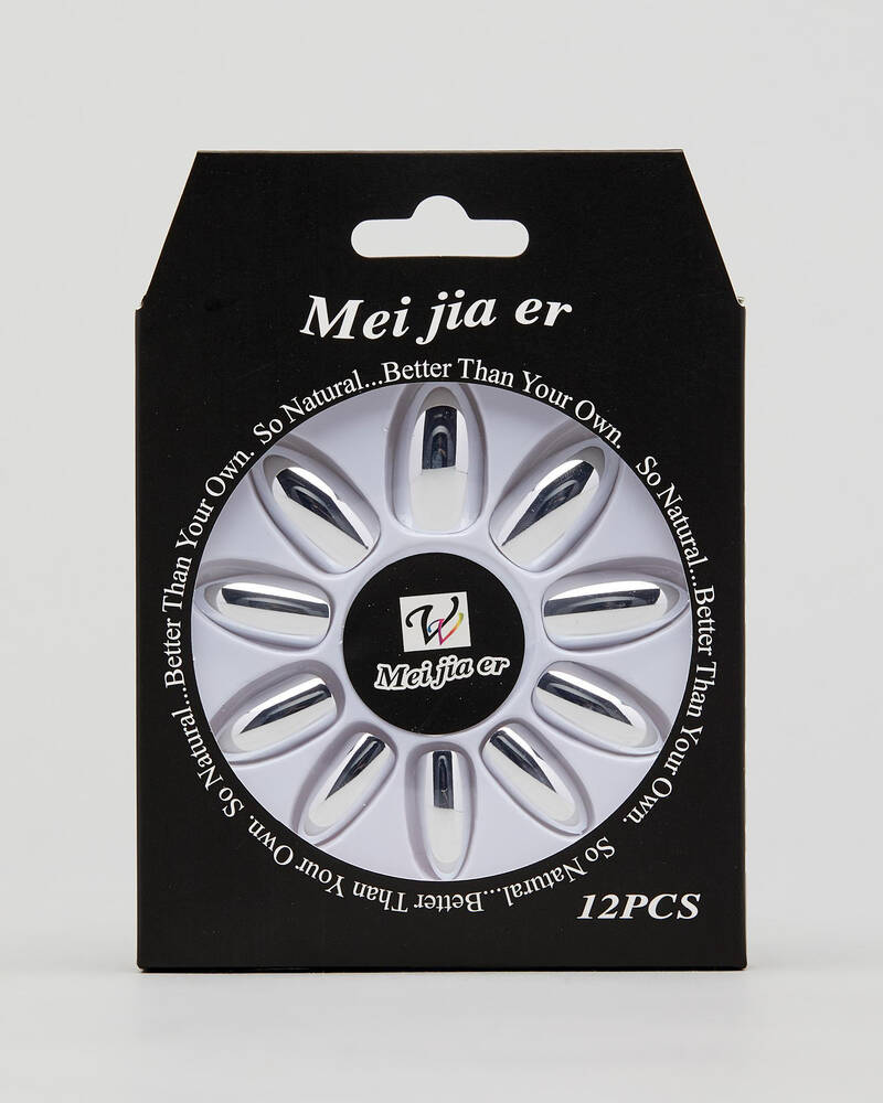 Mooloola SILVER SIREN NAIL PK for Womens