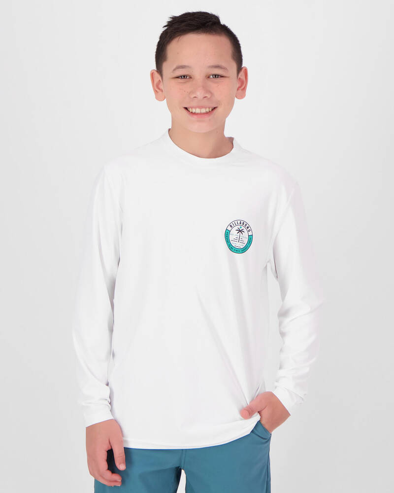Billabong Sea Shore LS Rash Vest for Mens