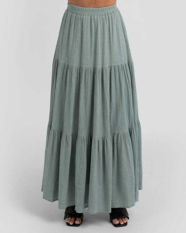 Mooloola Dusk Maxi Skirt for Womens