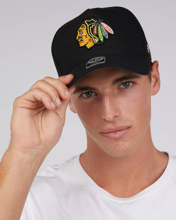 Forty Seven Chicago Blackhawks Replica MVP Snapback Cap for Mens