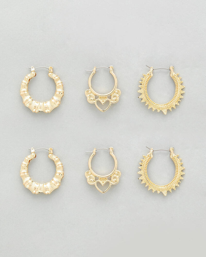 Karyn In LA Taylor Earring Pack for Womens