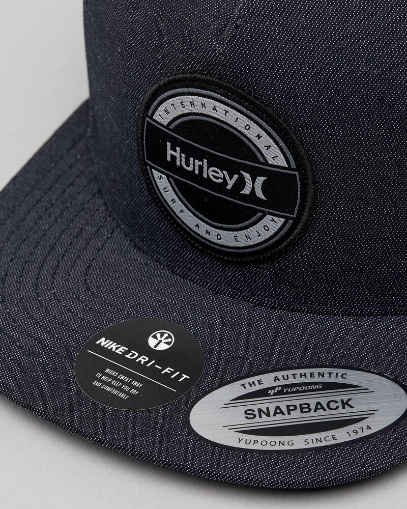 Hurley Hurricane Patch Snapback for Mens