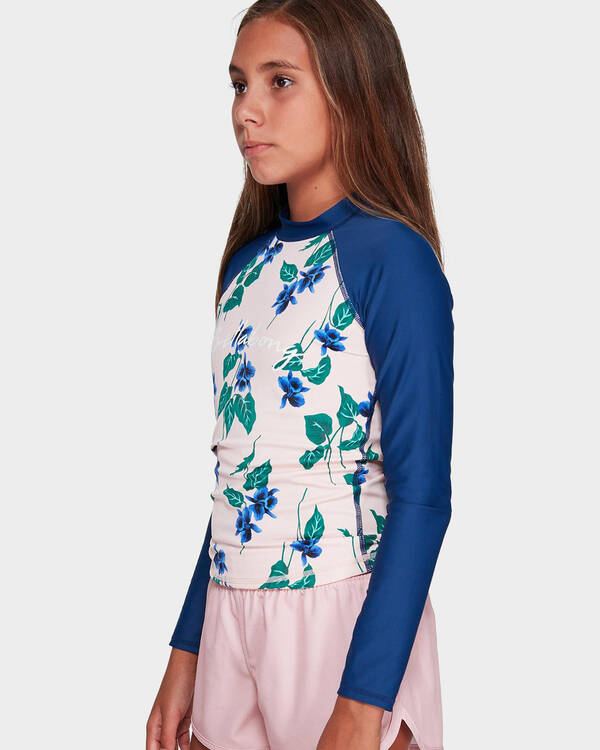 Billabong Girls Morning Light Long Sleeve Rash Vest for Womens