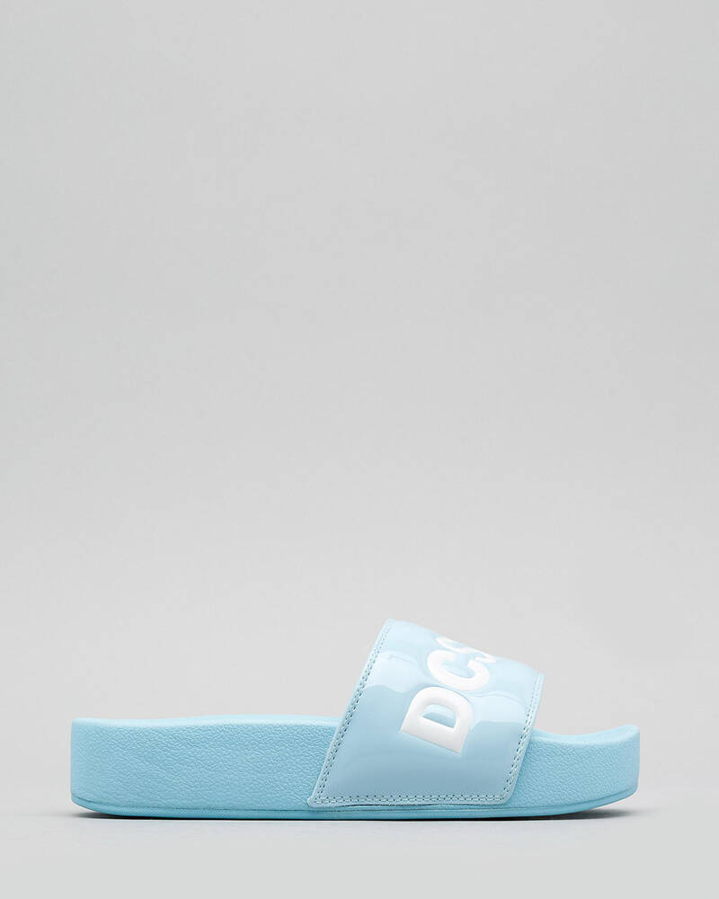 DC Shoes DC Platform Slide Sandals for Womens