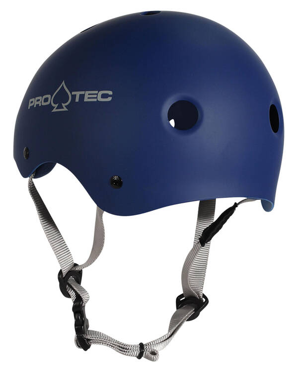 Pro Tec Protec Classic Matte Blue Helmet for Unisex