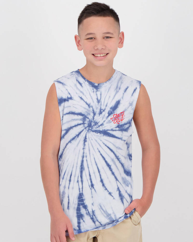 Santa Cruz Boys' Eyeball Muscle Tank for Mens