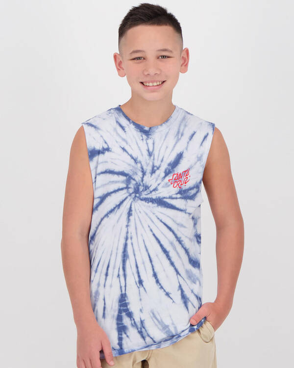 Santa Cruz Boys' Eyeball Muscle Tank for Mens