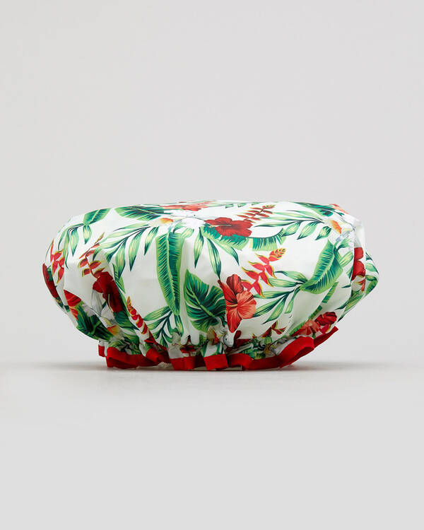 Mooloola Tropical Shower Cap for Womens