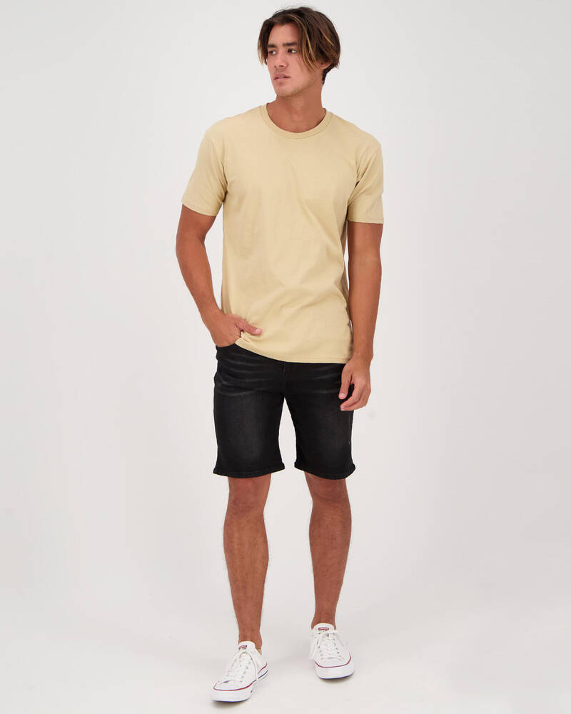 Jacks Char Denim Walk Shorts for Mens