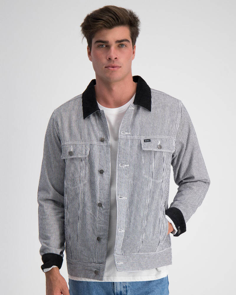 RVCA Daggers Stripe Jacket for Mens