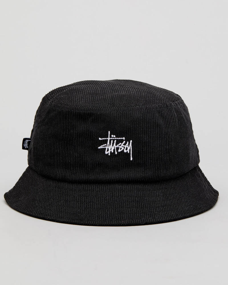 Stussy Graffiti Cord Bucket Hat for Womens