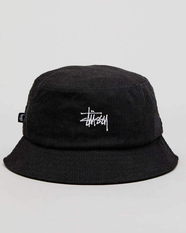 Stussy Graffiti Cord Bucket Hat for Womens