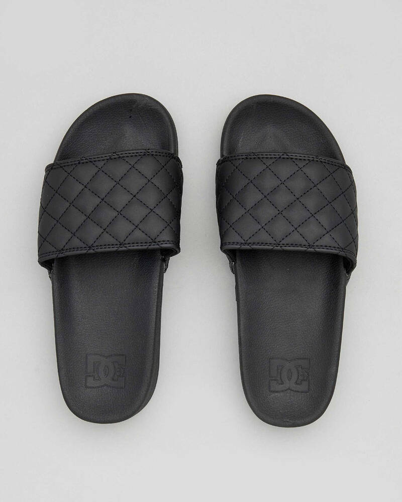 DC Shoes DC Platform Slide Sandals for Womens