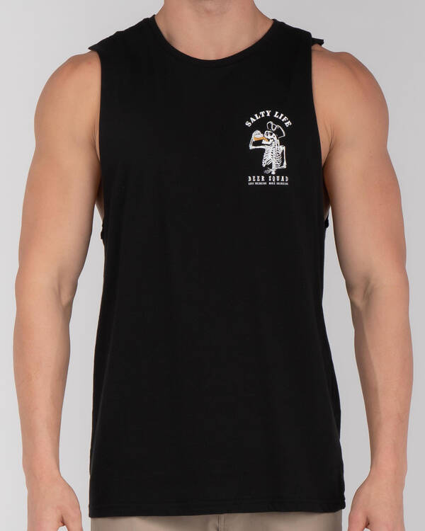 Salty Life Wasted Muscle Tank for Mens