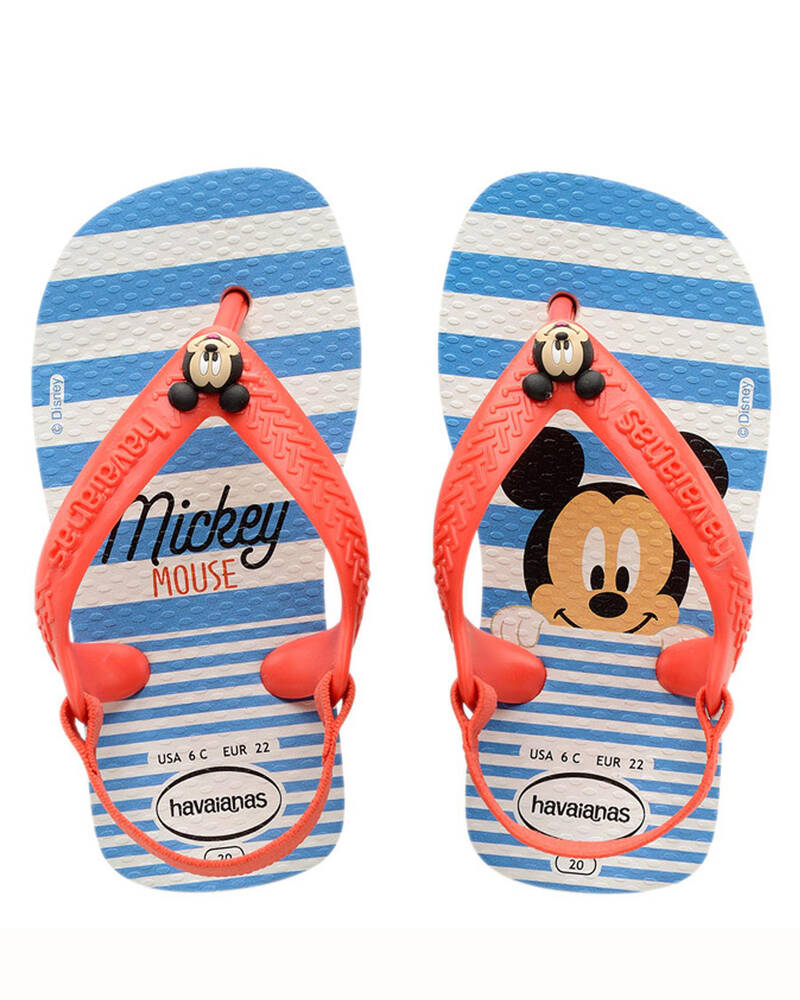 Havaianas Toddlers' Disney Mickey Mouse Thongs for Womens