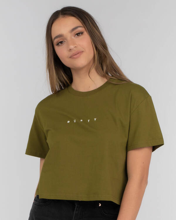 Rusty Essentials T-Shirt for Womens