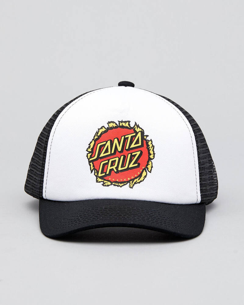 Santa Cruz Boys' Breaker Dot Trucker Cap for Mens