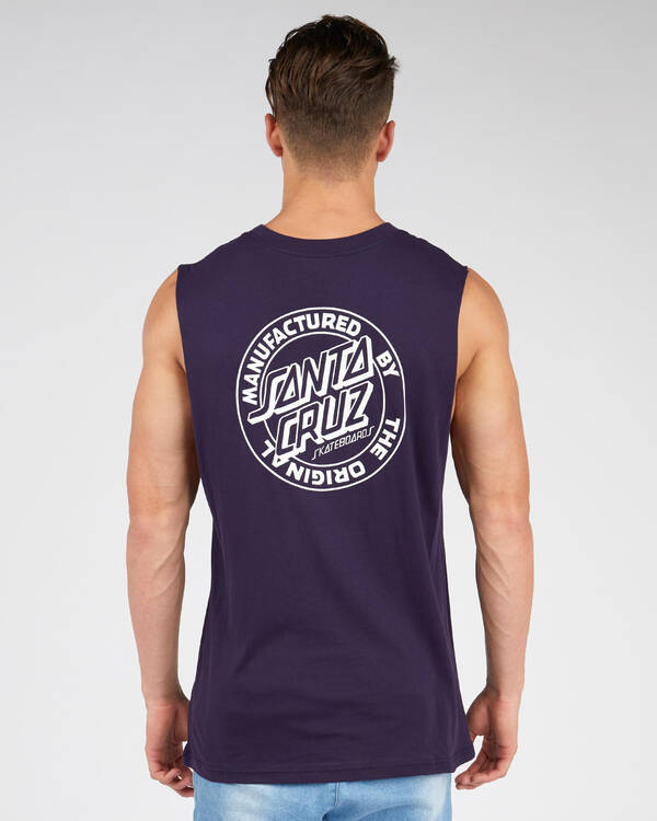 Santa Cruz MFG Dot Solar Muscle Tank for Mens