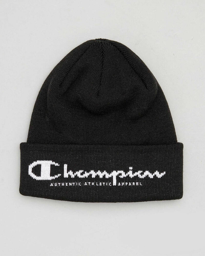 Champion Logo Beanie for Mens
