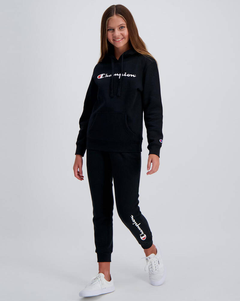 Champion Girls' Logo Track Pants for Womens