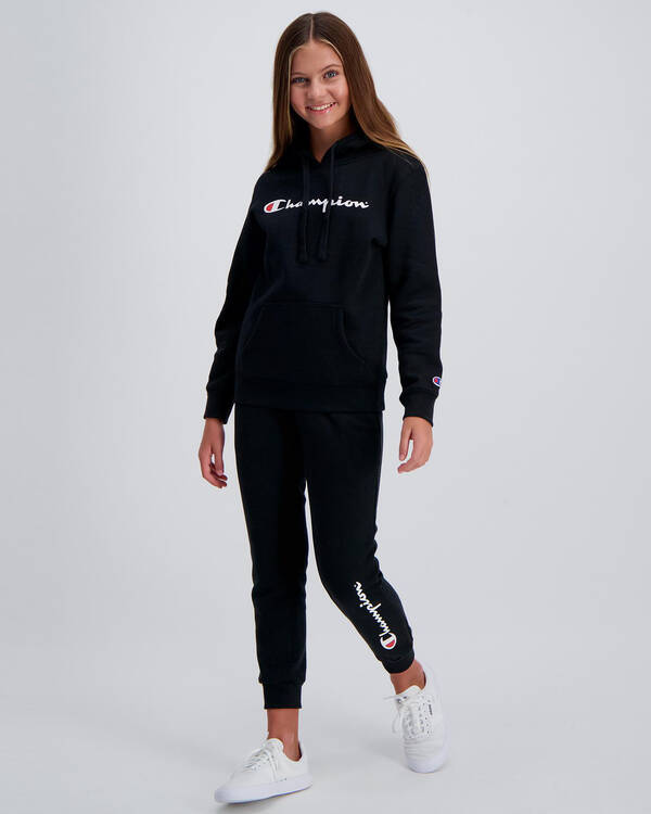 Champion Girls' Logo Track Pants for Womens